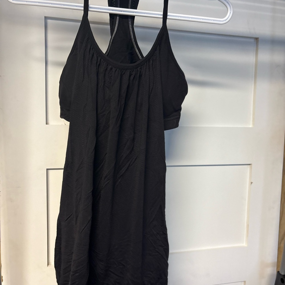 lululemon athletica Black Tank Top